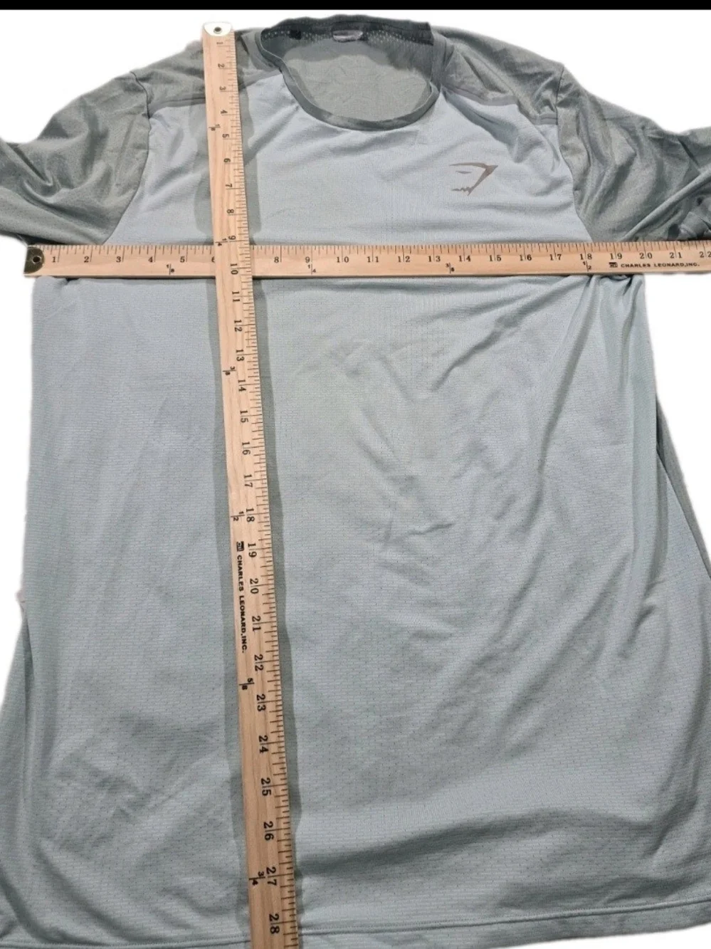 Gymshark Men’s Grey Performance Short Sleeve Tee